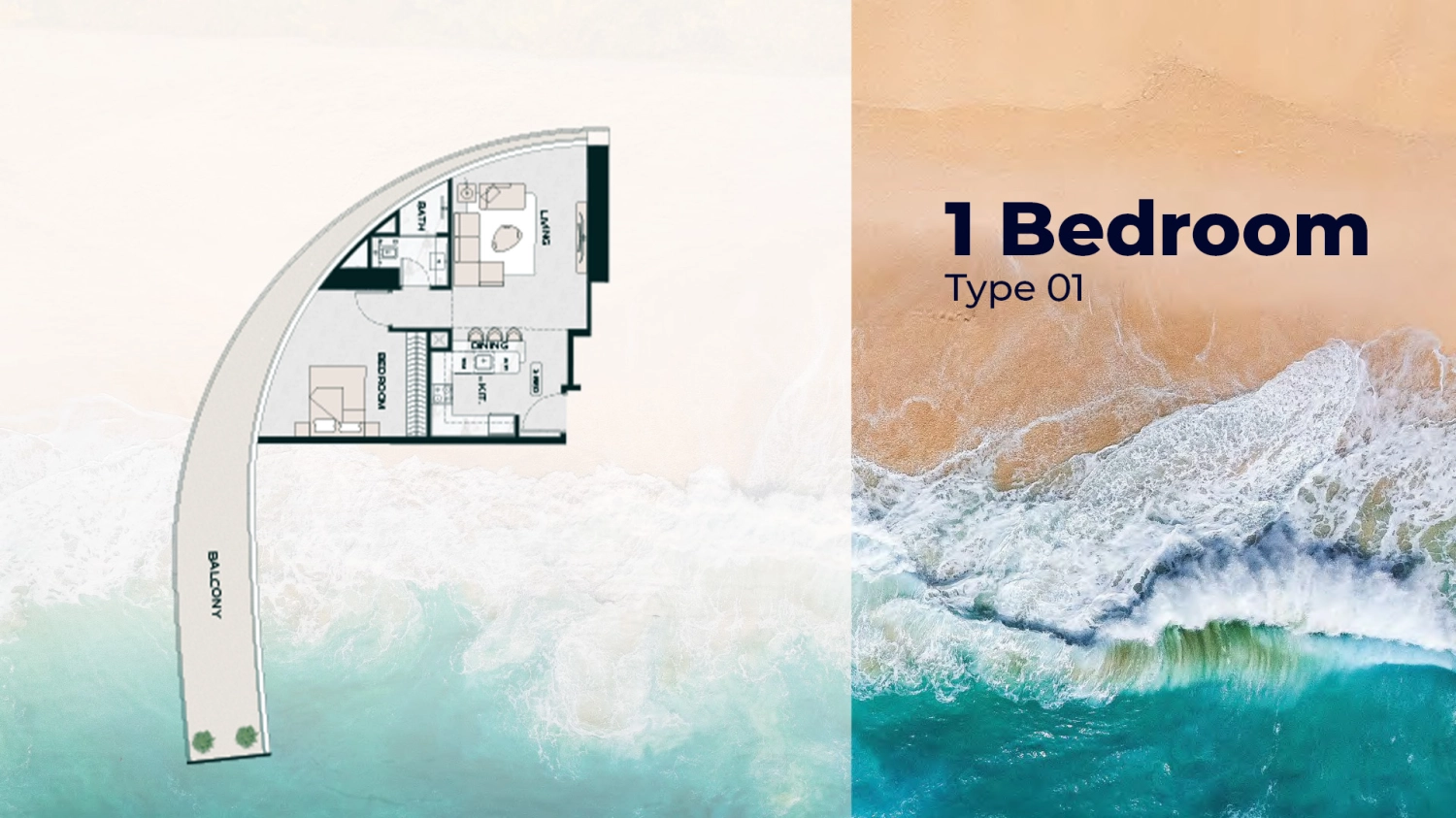 1 BR - Type A